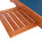 Lombardo Outdoor Eucalyptus Wood Chaise Lounge-92182551