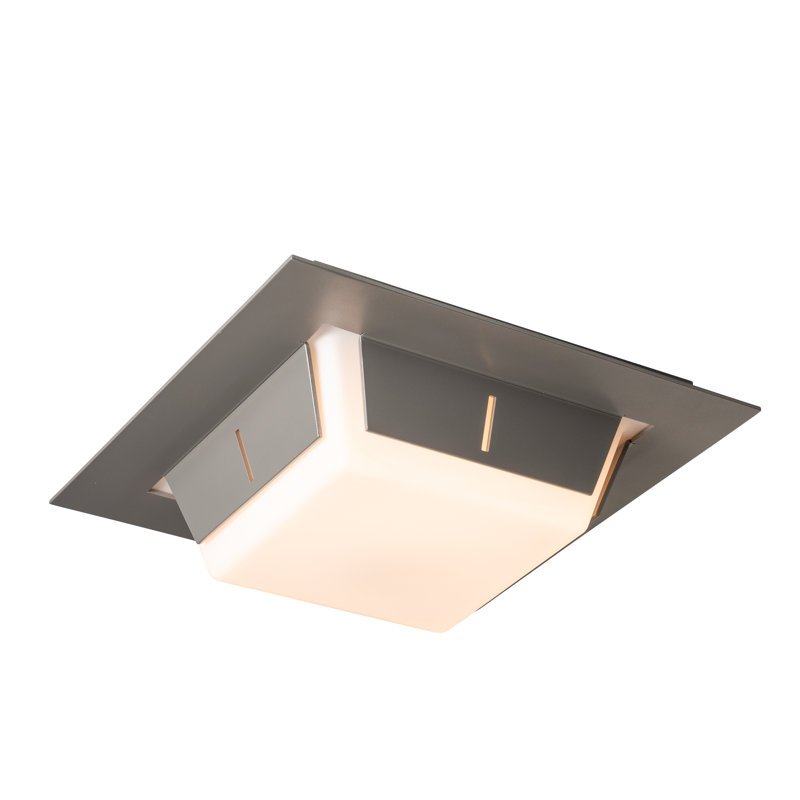 Linea Outdoor Flush Mount, Coastal Burnished Steel