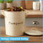 Harbour Housewares - Vintage Metal Kitchen Compost Bin-243662335