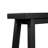 Colynn Saddle Seat Bench with Angled Frame, Sandblasted Acacia Wood-1811879362