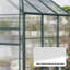 Serre à panneaux en polycarbonate en PC transparent avec accès au mur, 47,2 x 23,6 po pour l'espace extérieur