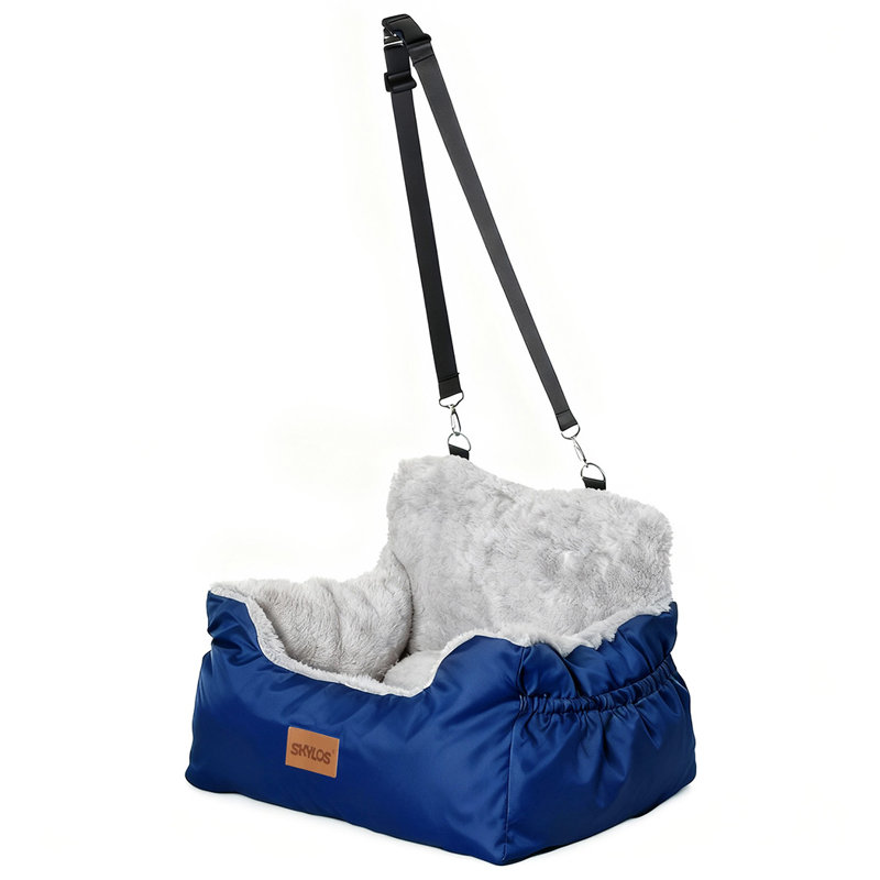 Polyester Pet Bed, Blue