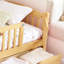 Lit plateforme simple avec garde-corps pleine longueur, lit plateforme pour enfants avec tiroirs de rangement-610921082-610921085