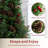 4FT Pine Cone Christmas Tree