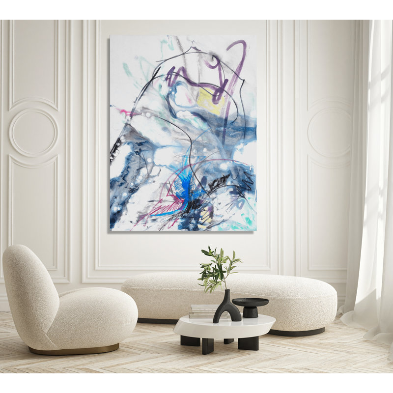 Ridges - Artist Enhanced Canvas Print, 60" H x 40" W x 1.5" D, Unframed Canvas