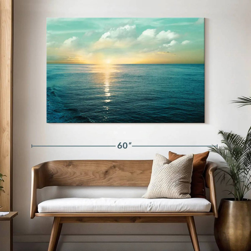 «Let There Be Light», reproduction sur toile, H 34 po x l 51 po x P 1,25 po