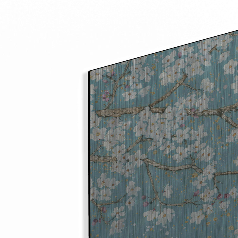 «April Breeze I TEAL» par James Wiens, H 12 po x l 24 po