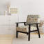 Fauteuil d'appoint rembourré Earthy Elegance