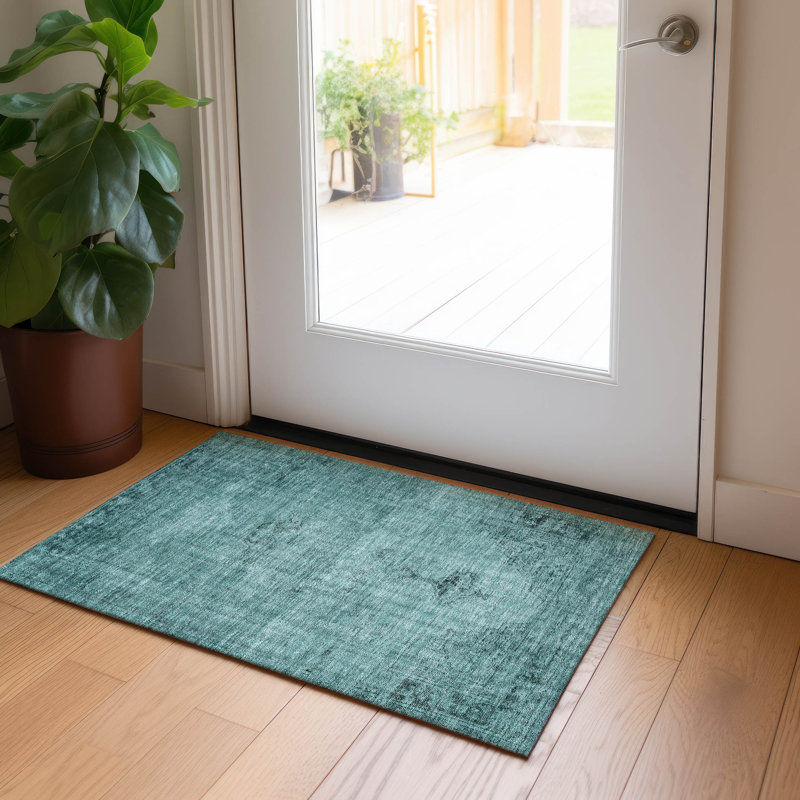 Tapis intérieur / extérieur Nayelin, Rectangulaire 3 pi x 5 pi