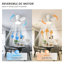 65cm Ceiling Fan with LED Lights-1402518454-1402518453