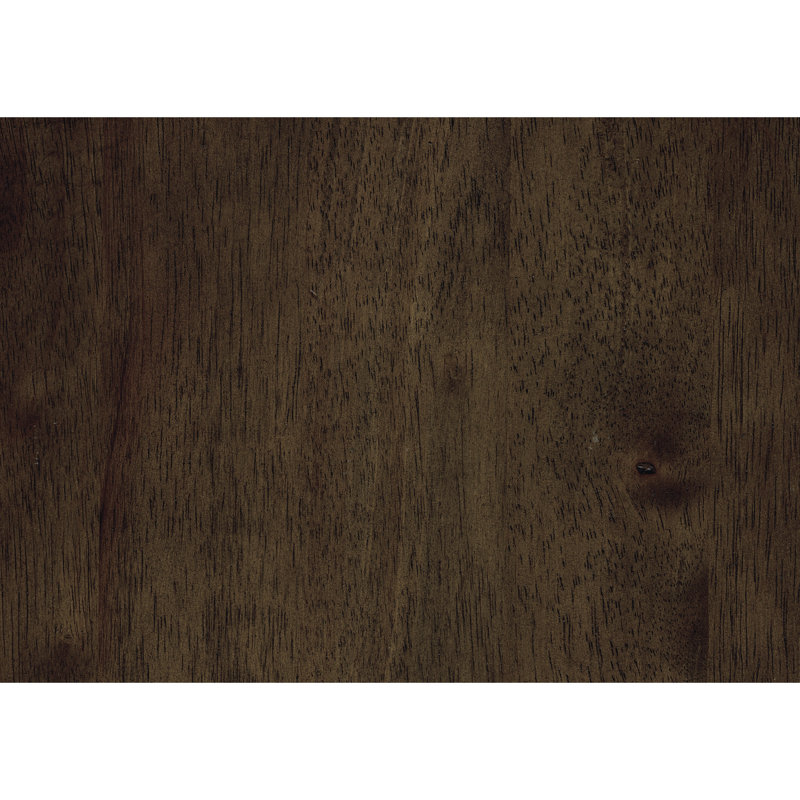 2 tabourets à hauteur de comptoir, siège pivotant à 360 ° en similicuir rouge et garniture cloutée, structure en bois massif brun pour 2 tabourets de salle à manger, finition originale
