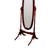 Tall Standing Wooden Floor Mirror With Adjustable Swivel And Oval Shape, A Stylish And Functional Addition To Any Space.-698672367
