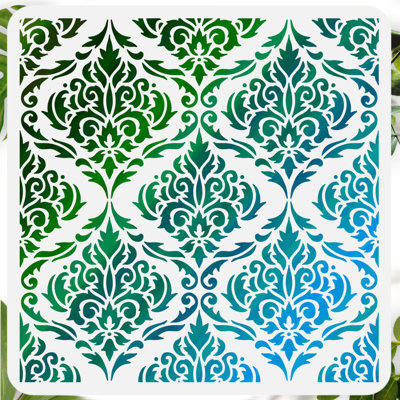 FloralDamask TileArt Template