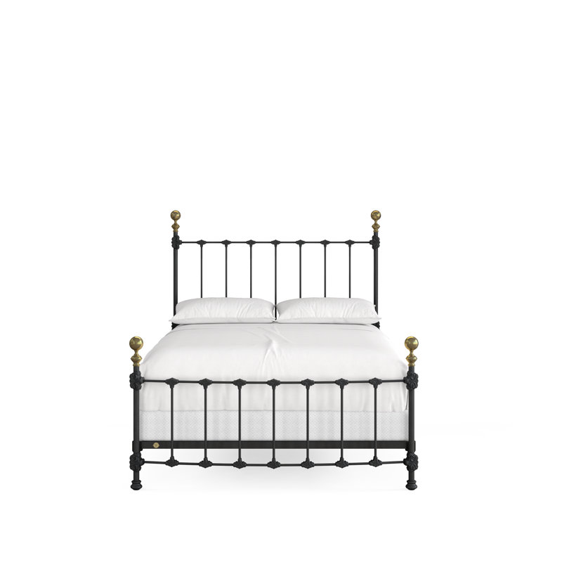 151 Palatial Bed | Complete Standard, Gunmetal, Queen