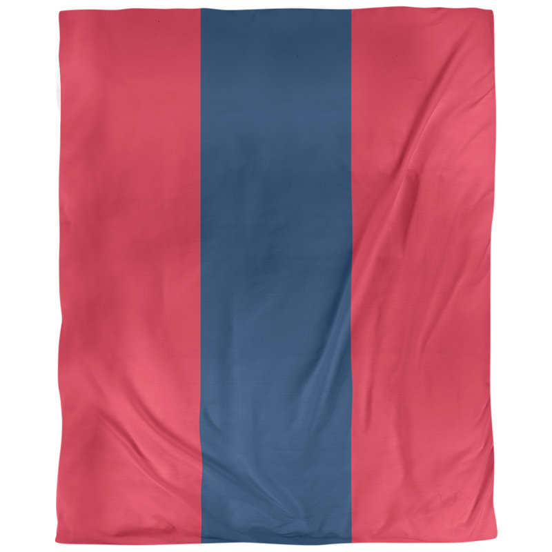 Tissu de basket-ball denver, Red/Navy Blue