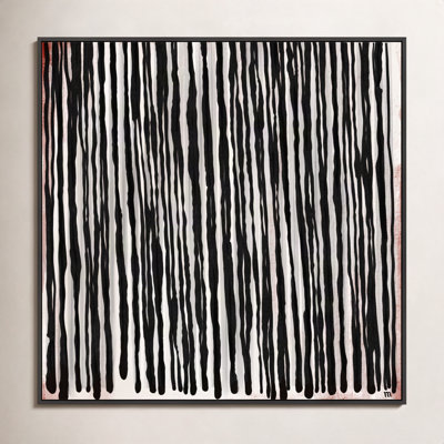 " Black Waterfall " Print