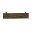 L'ensemble de salle à manger 6 pièces contient une table de salle à manger rectangulaire avec des pieds en X et 4 chaises Parson en tissu de café avec un banc, patiné-1274108262-1341622028