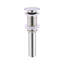 Stainless Steel Sink Faucet - Smooth Flow, Adjustable Water Flow Rate Bathroom Pop-Up Drain, Temperature