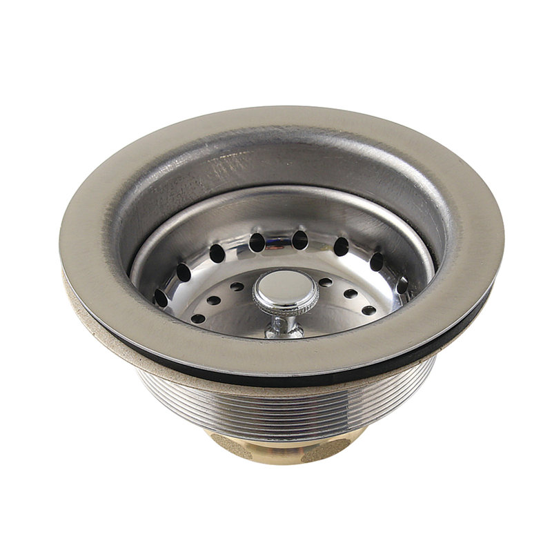 Drain d'évier de cuisine Basket Strainer, Acier inoxydable