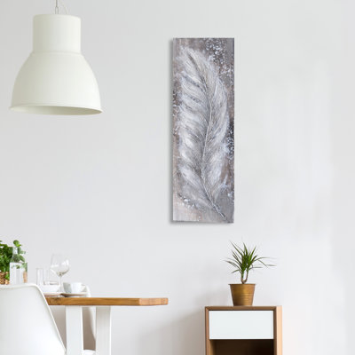 " Abstract Feather " Painting Print