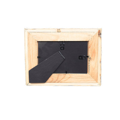 Kattan Weathered Gray Reclaimed Wood Picture Frame