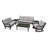 Vineyard 6-Piece Deep Seating Set-126619389-126619388