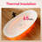 67" X 29.5" Freestanding Solid Surface Bathtub With Rich Wooden Texture – Stone Resin Tub With Ergonomic Design