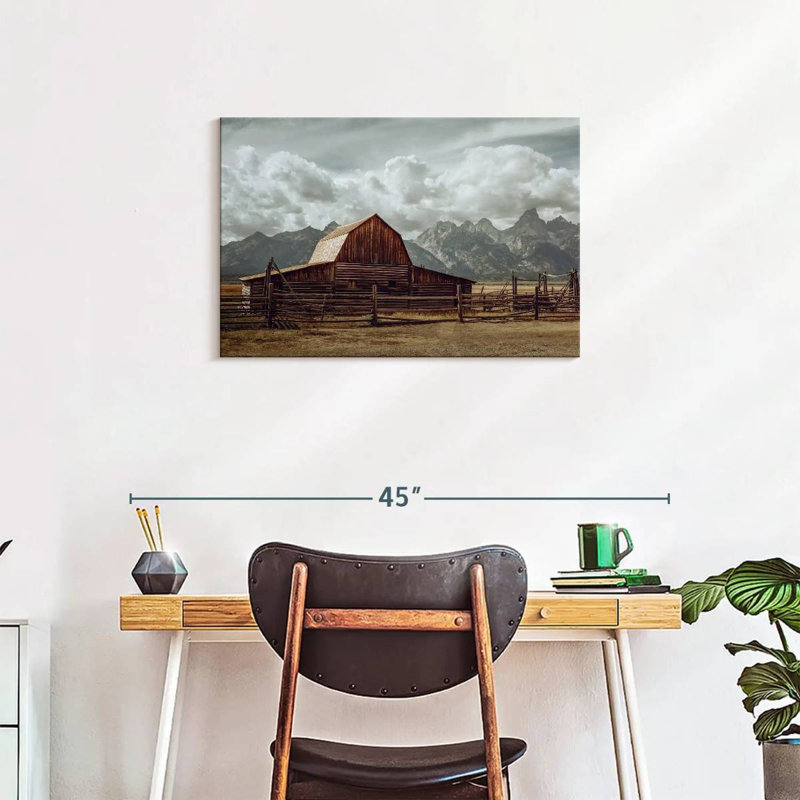 Grand Teton Barn, H 20 po x l 30 po