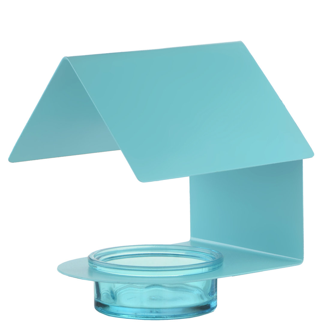 Diederike Glass Wall Mounted Optional Decorative Bird Feeder Latitude Run® 