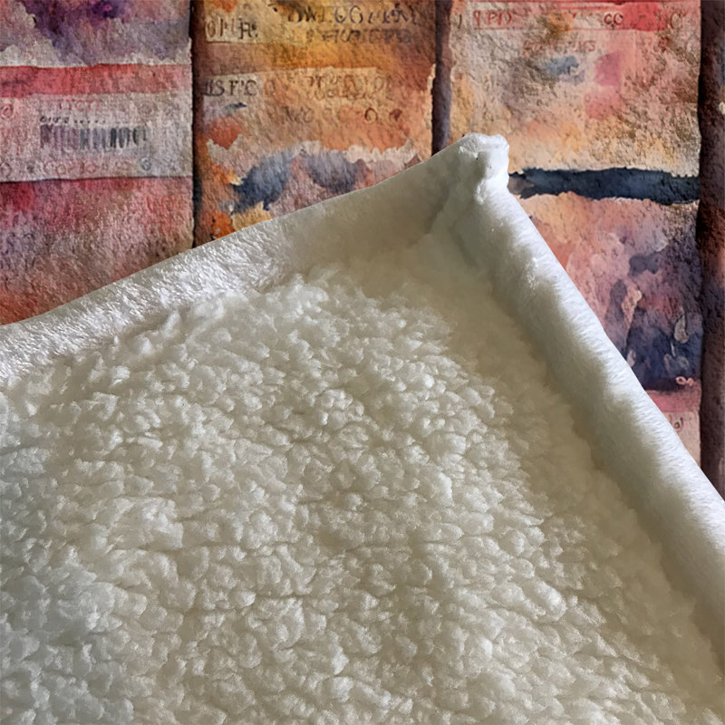 Couverture en sherpa, L 51 po x L 60 po
