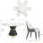 Benedic 6 - Person Modern Round Sintered Stone Dining Set with Pedestal Base-1590455393-1609008960
