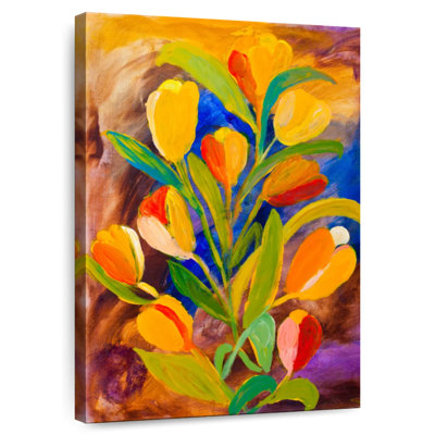 Avery gracieuses fleurs abstraites