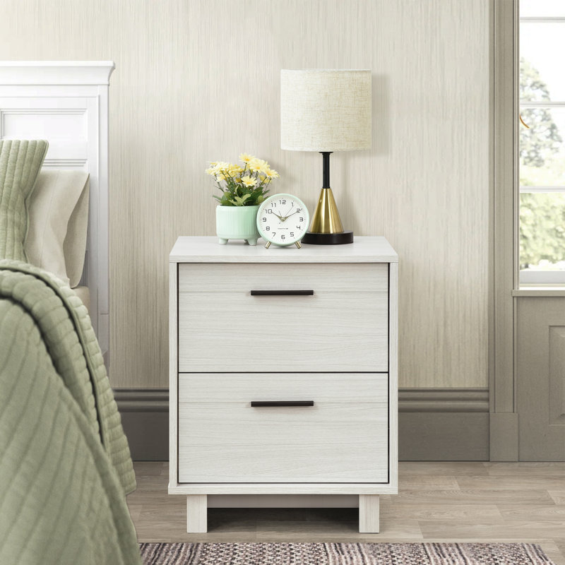 Aderyn 18.5" W Nightstand with 2 Drawers