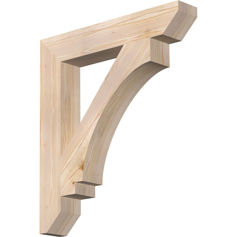 H 5,5 l, Sapin de Douglas, H 38 po x l 5,5 po x P 34 po