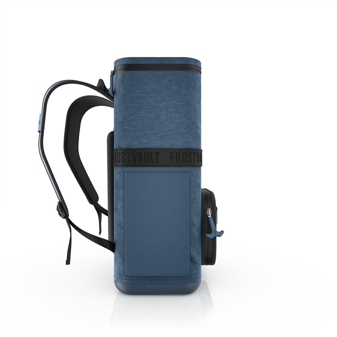 Ninja Outdoor FrostVault Go 17 litre 24-Can Backpack Soft Cooler with Cold Dry Zone