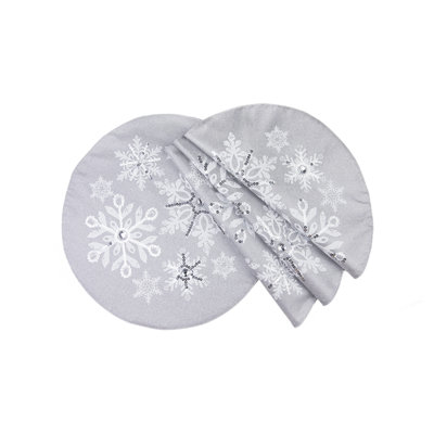 Polyester Abstract Round Placemat