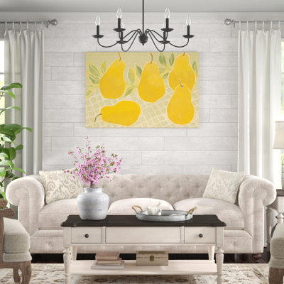 Pears IV by Kathrine Lovell - Wrapped Canvas Painting