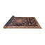 Tapis bleu marine oriental-681780297