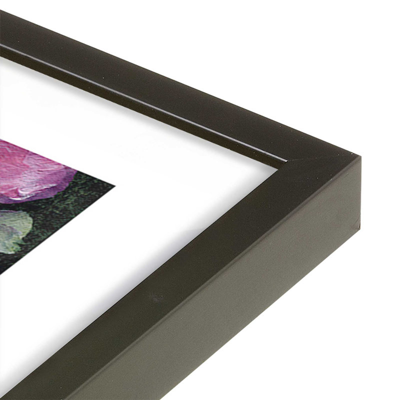 Evening Bouquet Elegance II Print, Black, 37" H x 25" W