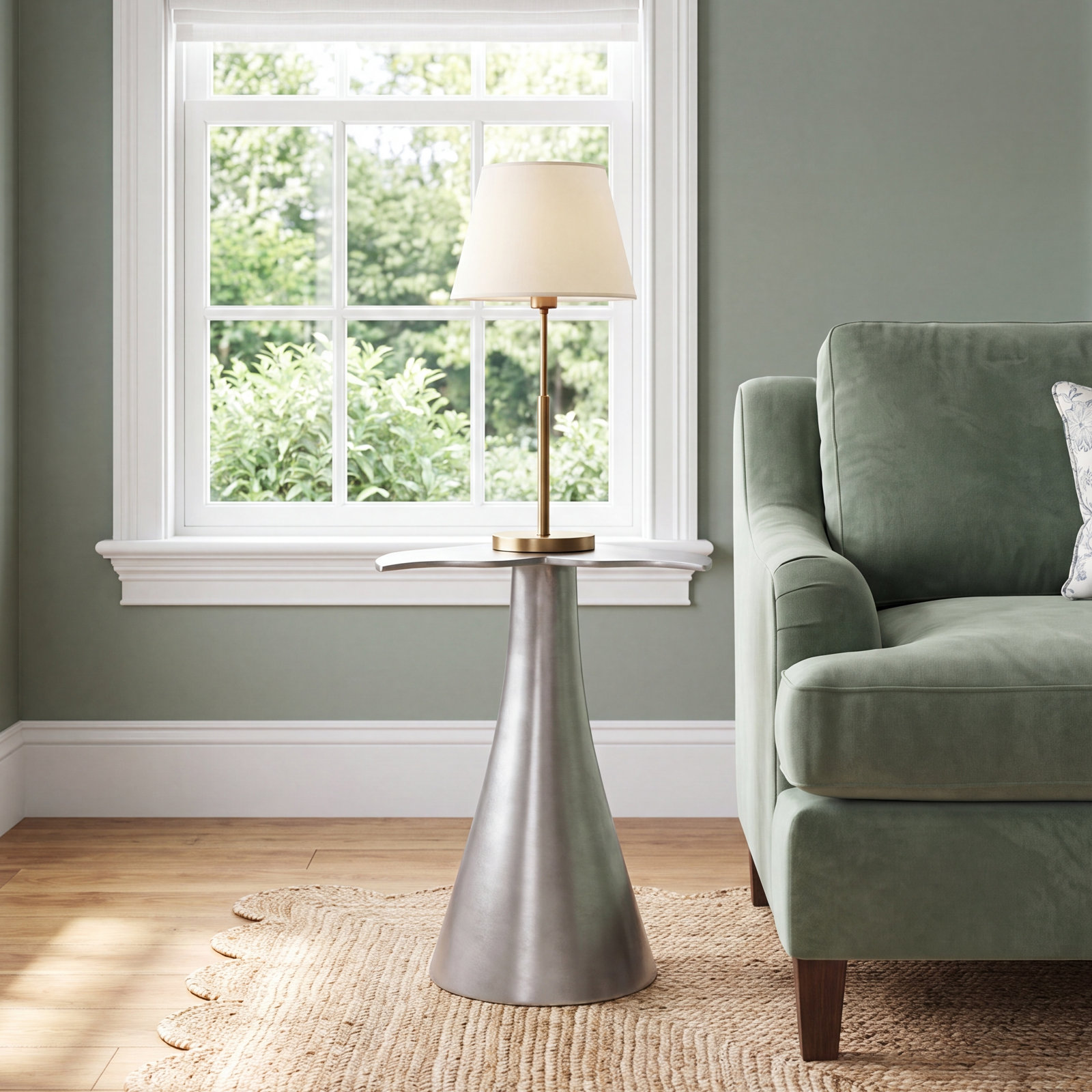 Sweetwater Whale Tail Accent Table
