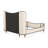 Camellia Field Upholstered Wingback Bed-109423063