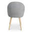 Chaise d'appoint rembourrée en bois massif Loeda-2053406197-2053406196