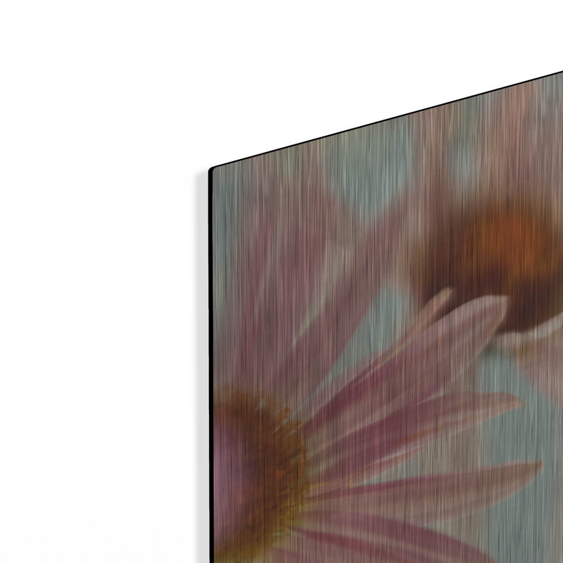 Winston Porter «Daisy Days» par Judy Stalus, art mural en métal, H 12 po x l 16 po