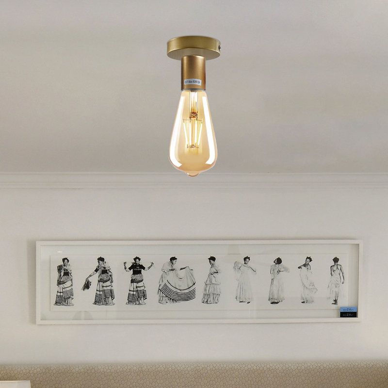 Marjory Flush Mount, No, Vintage Goal
