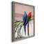 Palm Parrots - Peinture sur toile encadrée-109329979-109330378