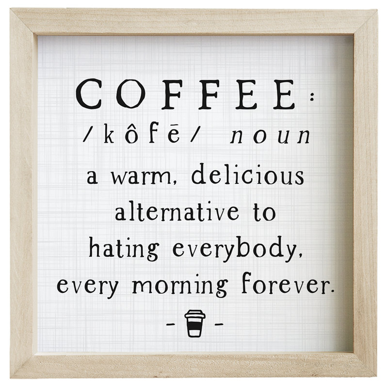 Définition du café