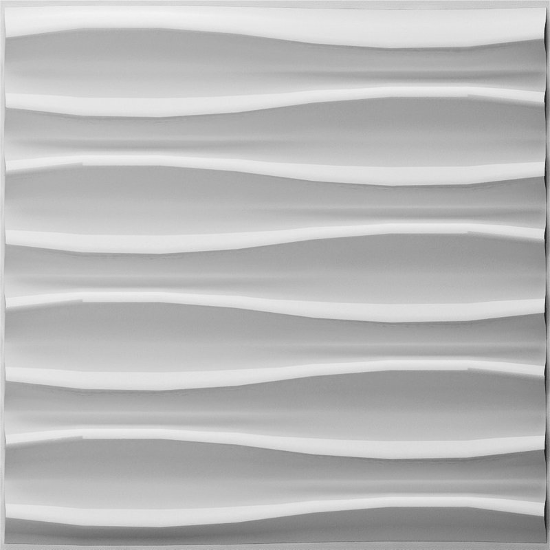Panneau mural en bambou de 20 po x 20 po Falkirk