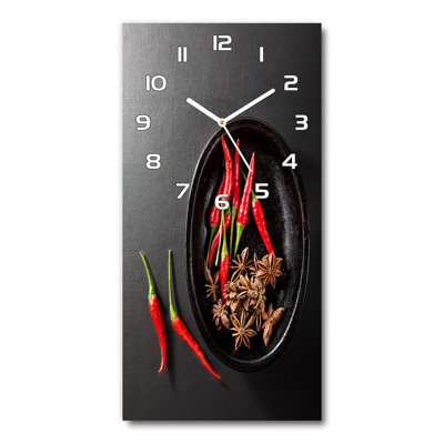 Jacauri Glass Wall Clock