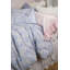 Housse de couette en lin à imprimé floral rétro-1689400737