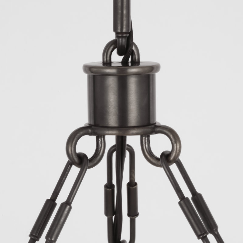 Matthew 3 - Light LED Chandelier, Bronze